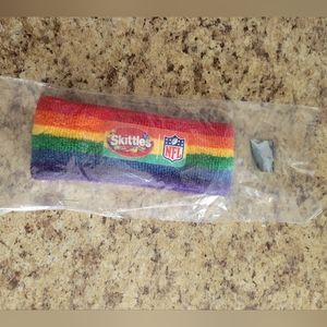NFL and skittles headband new